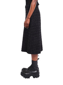 BALENCIAGA | Tweed Midi Skirt