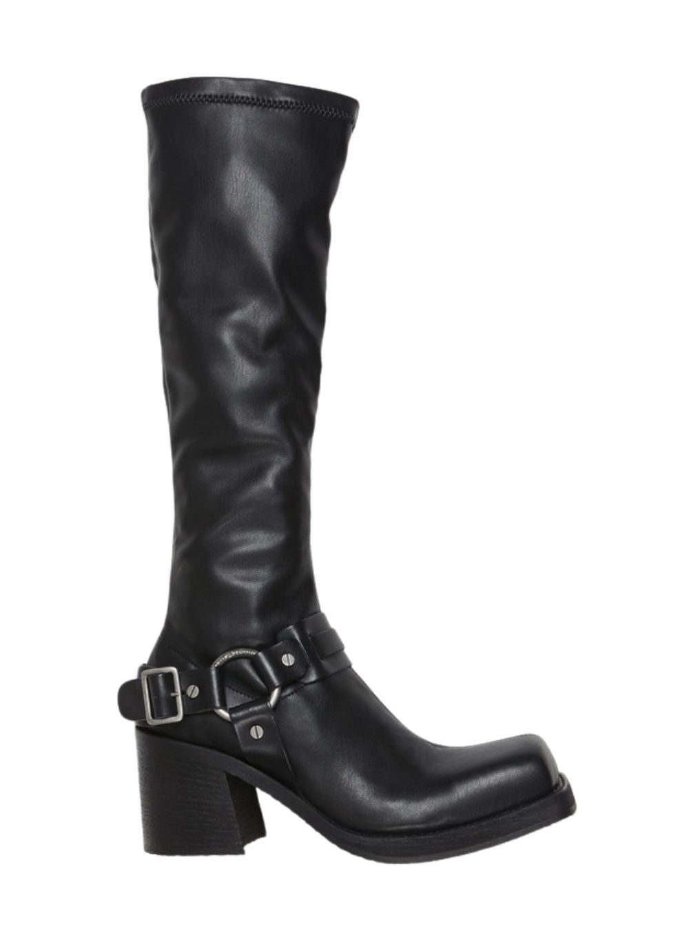 ACNE STUDIOS | Pull-On Heeled Buckle Boot