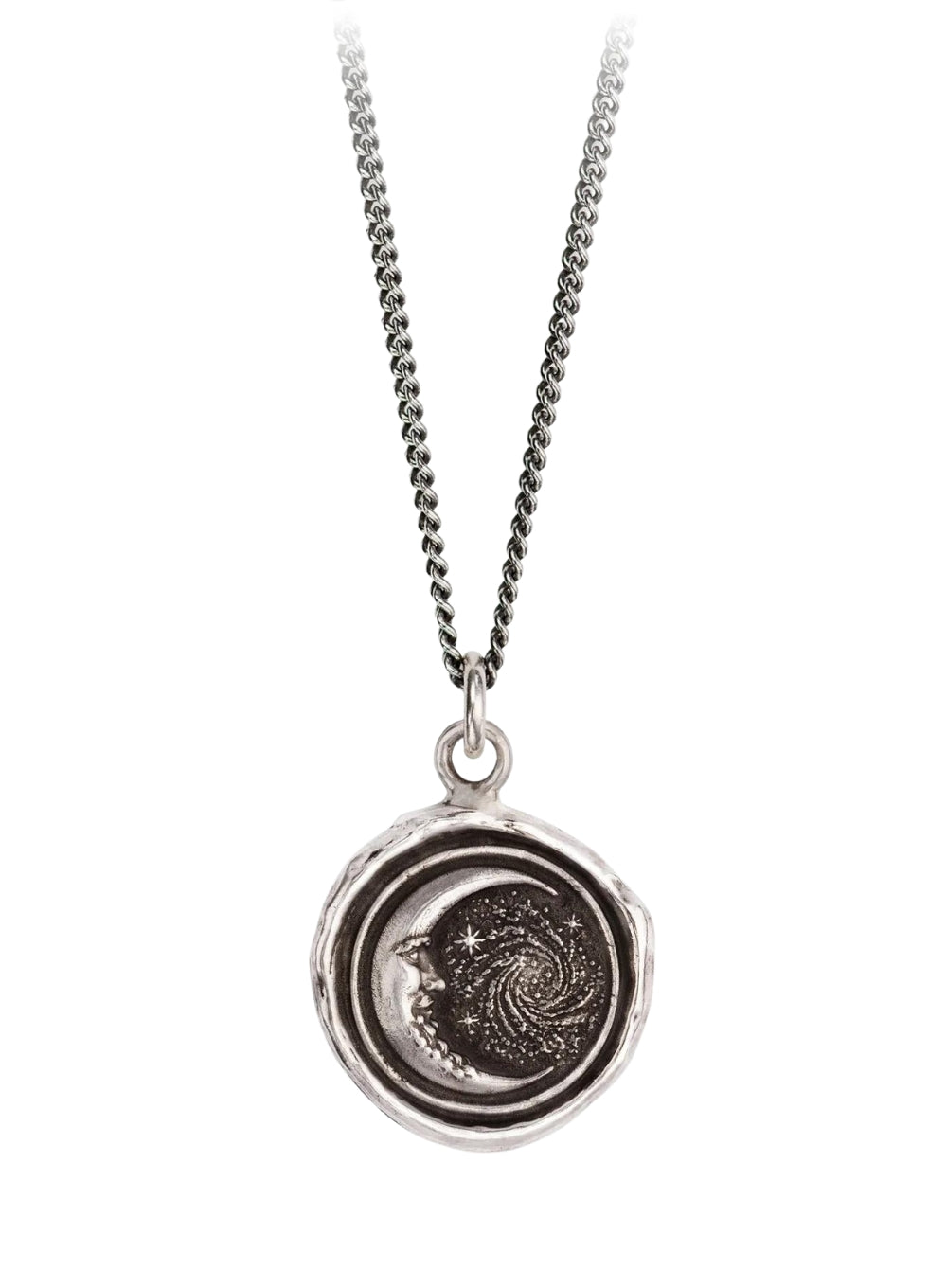 PYRRHA | "Trust The Universe" Fine Curb Chain Necklace