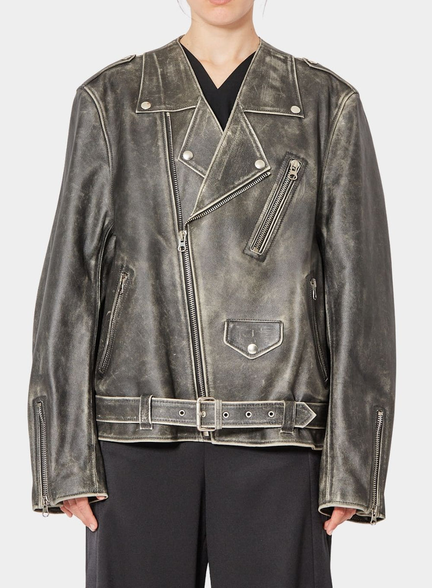 MM6 MAISON MARGIELA | Leather Sports Jacket – Joan Shepp