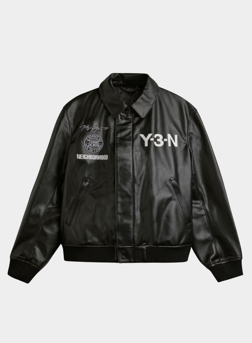 Y-3 x NEIGHBORHOOD | Y-3 x Neighborhood Leather Bomber Jacket