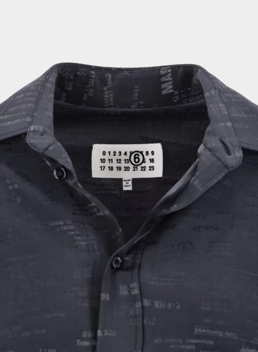 MM6 MAISON MARGIELA | Long Sleeve Jacquard Shirt – Joan Shepp