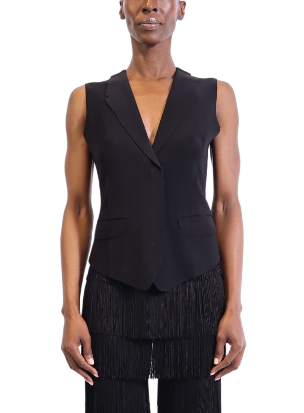 NORMA KAMALI | Vest With Lapel