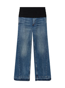 STELLA MCCARTNEY | Tuxedo-Inspired Denim Jeans