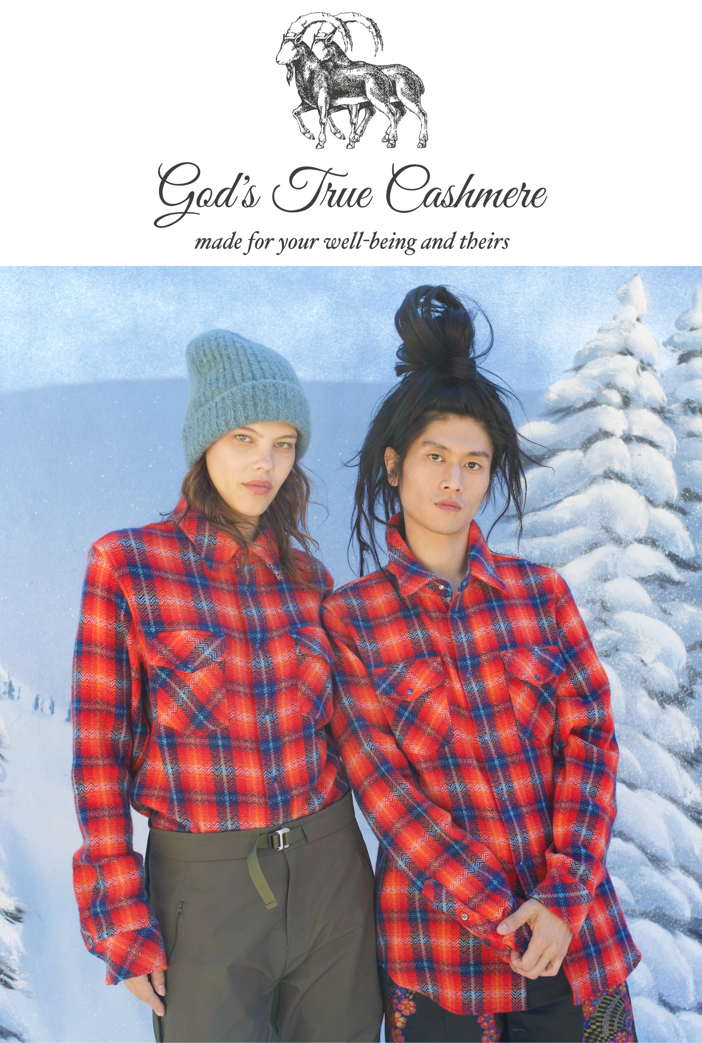 GOD'S TRUE CASHMERE FW24 COLLECTION IMAGE 