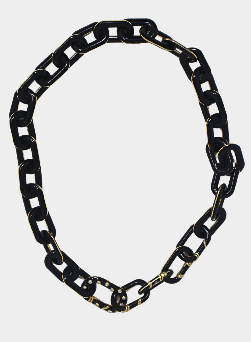 ROYAL NOMAD | Elizabeth Chain Black – Joan Shepp