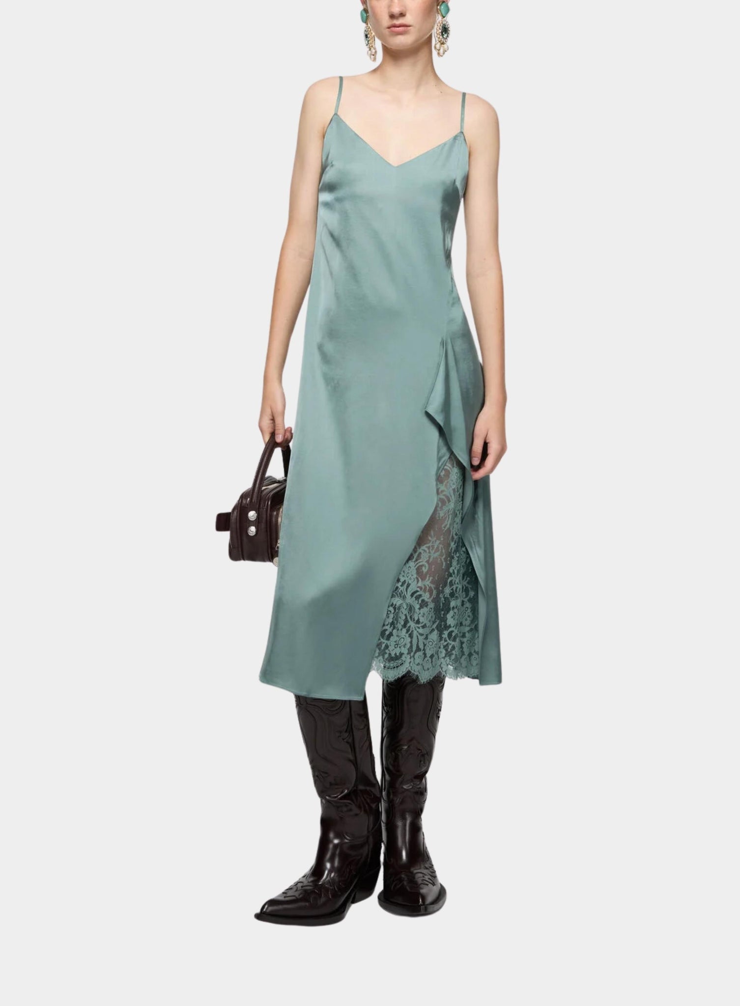 Acne Studios | Satin Slip Dress | 34