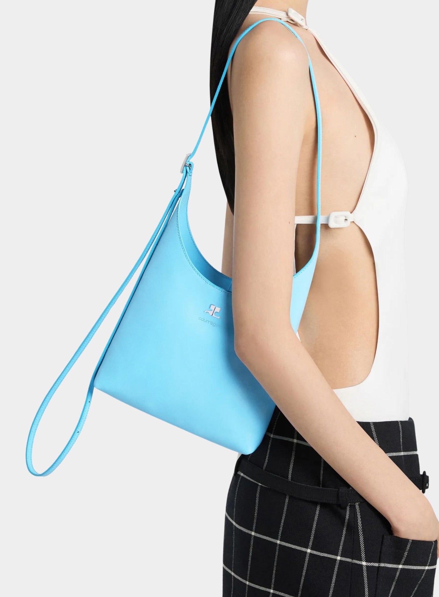 COURREGES | Small Melt Leather Tote Bag – Joan Shepp