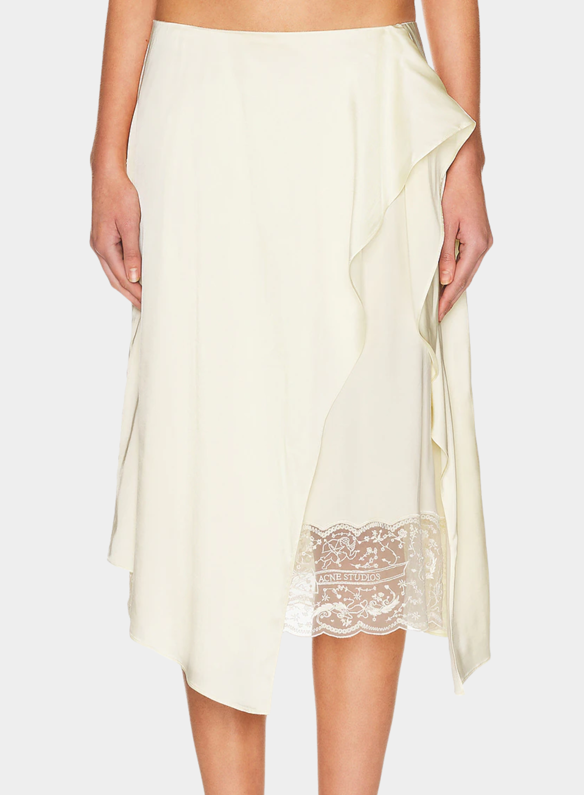 ACNE STUDIOS | Layered Satin Skirt – Joan Shepp
