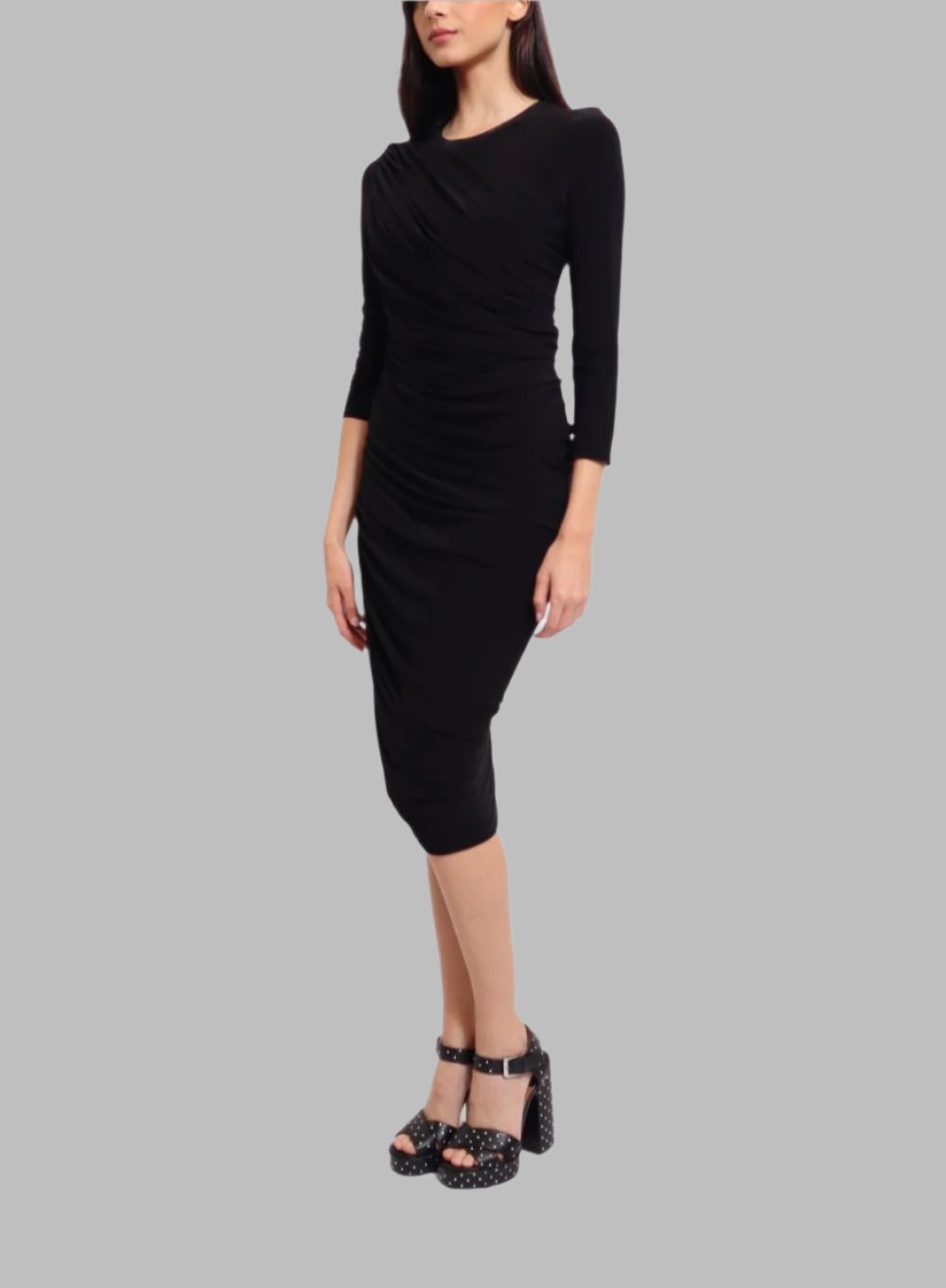 NORMA KAMALI | Long Sleeve Diana Dress Joan Shepp NORMA KAMALI | Long Sleeve Diana Dress Joan Shepp
