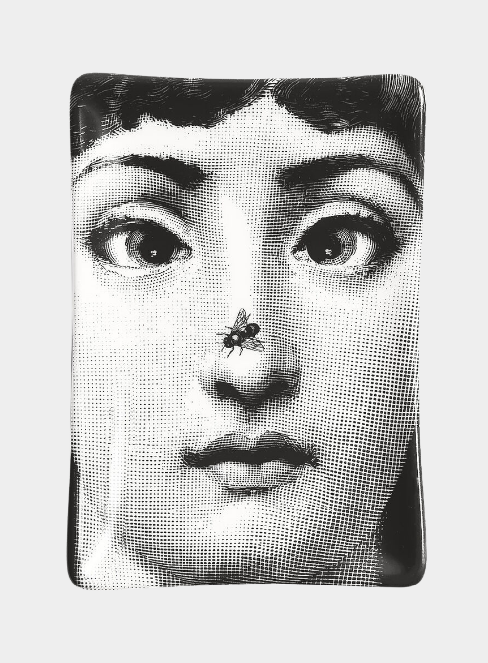 FORNASETTI | Rectangular Ashtray Tema E Variazioni N°363