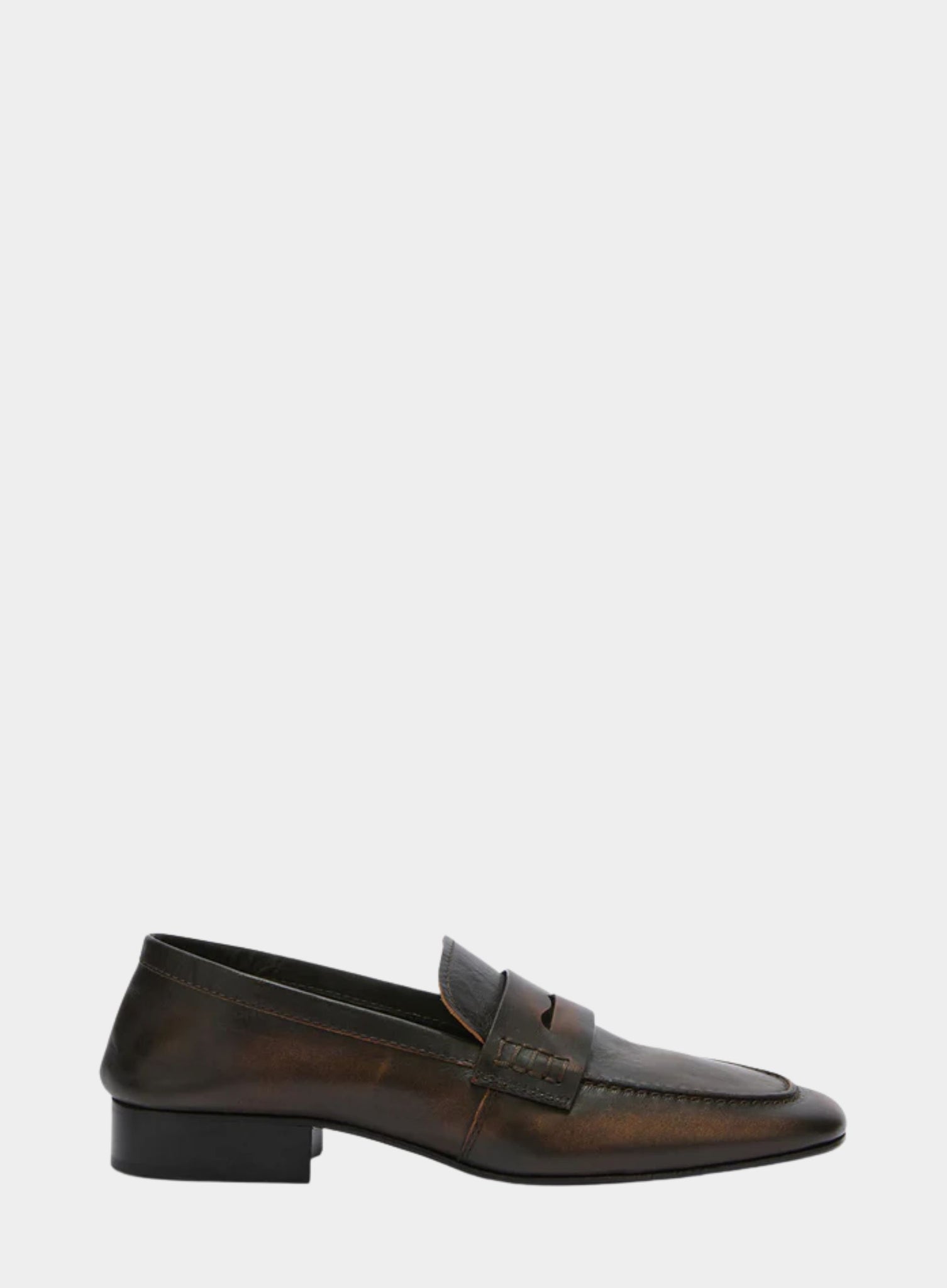 Dries Van Noten レザー ローファー スクエアトゥー 40 DRIES VAN NOTEN | Squared Leather Loafers – Joan Shepp