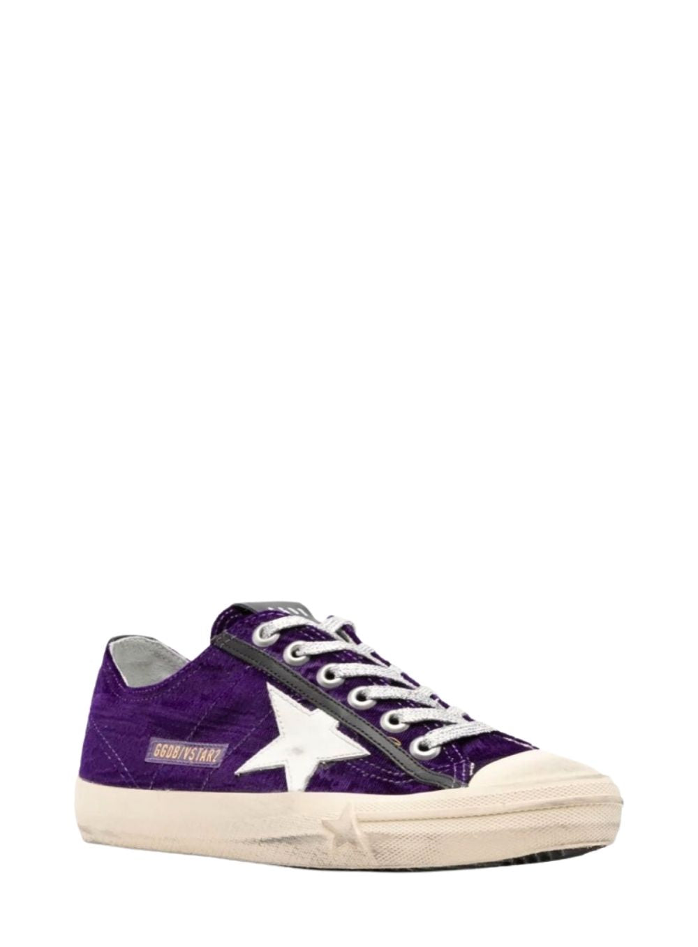 GOLDEN GOOSE | V-Star Purple Velvet Sneakers
