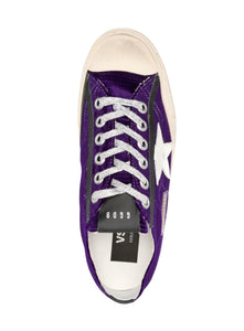 GOLDEN GOOSE | V-Star Purple Velvet Sneakers