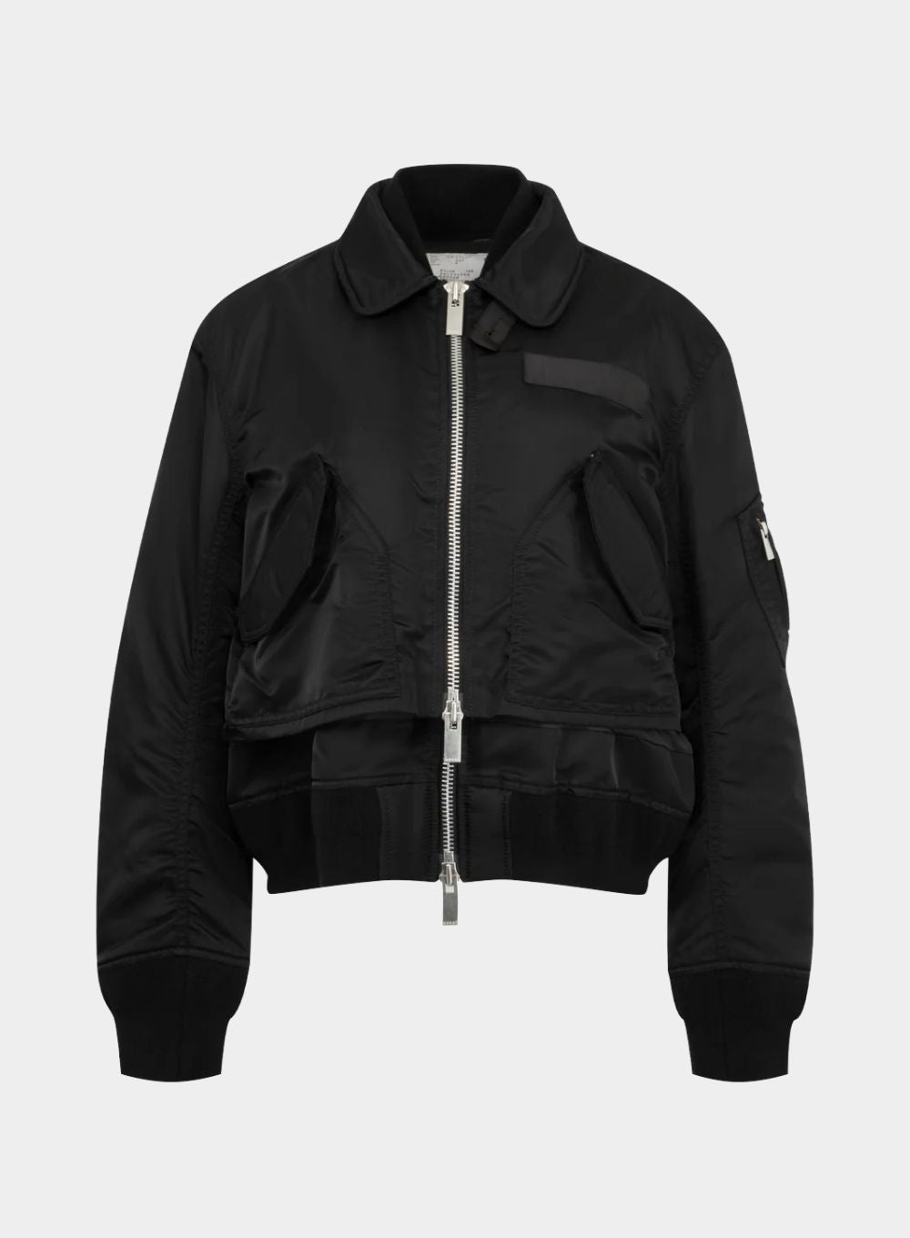 あ*）様 25AW sacai Nylon Twill Blouson SACAI | Nylon Twill Blouson Black – Joan Shepp