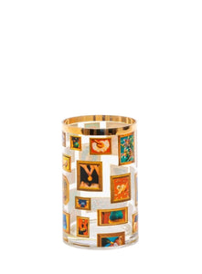 SELETTI | "Toiletpaper" Frames Glass Vase
