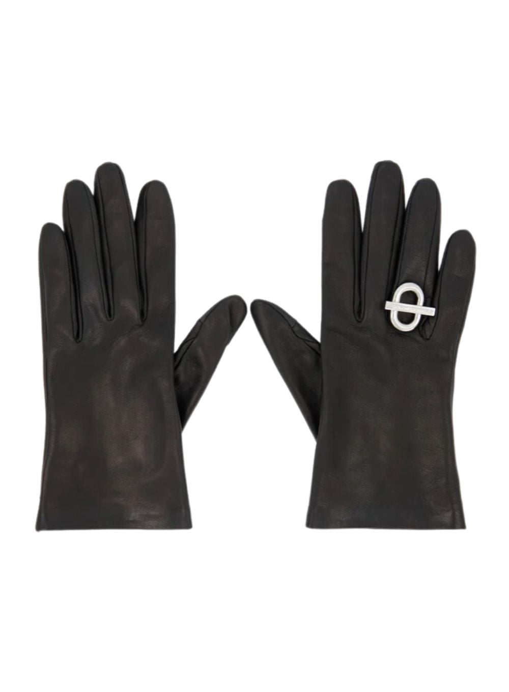 RABANNE | XL Link Leather Gloves