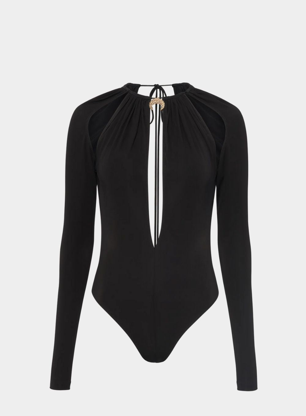 MARINE SERRE | Draped Jersey Top