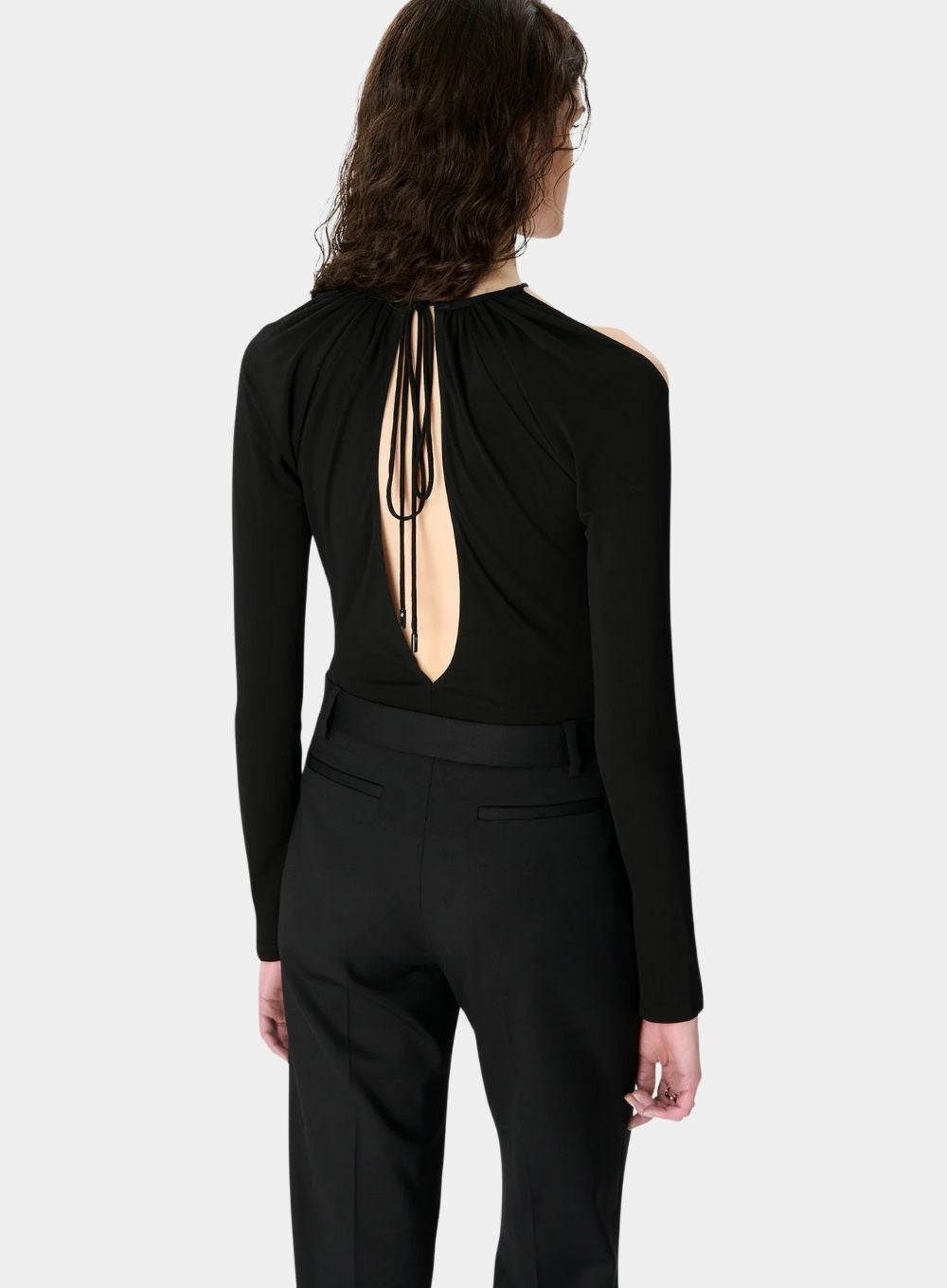 MARINE SERRE | Draped Jersey Top