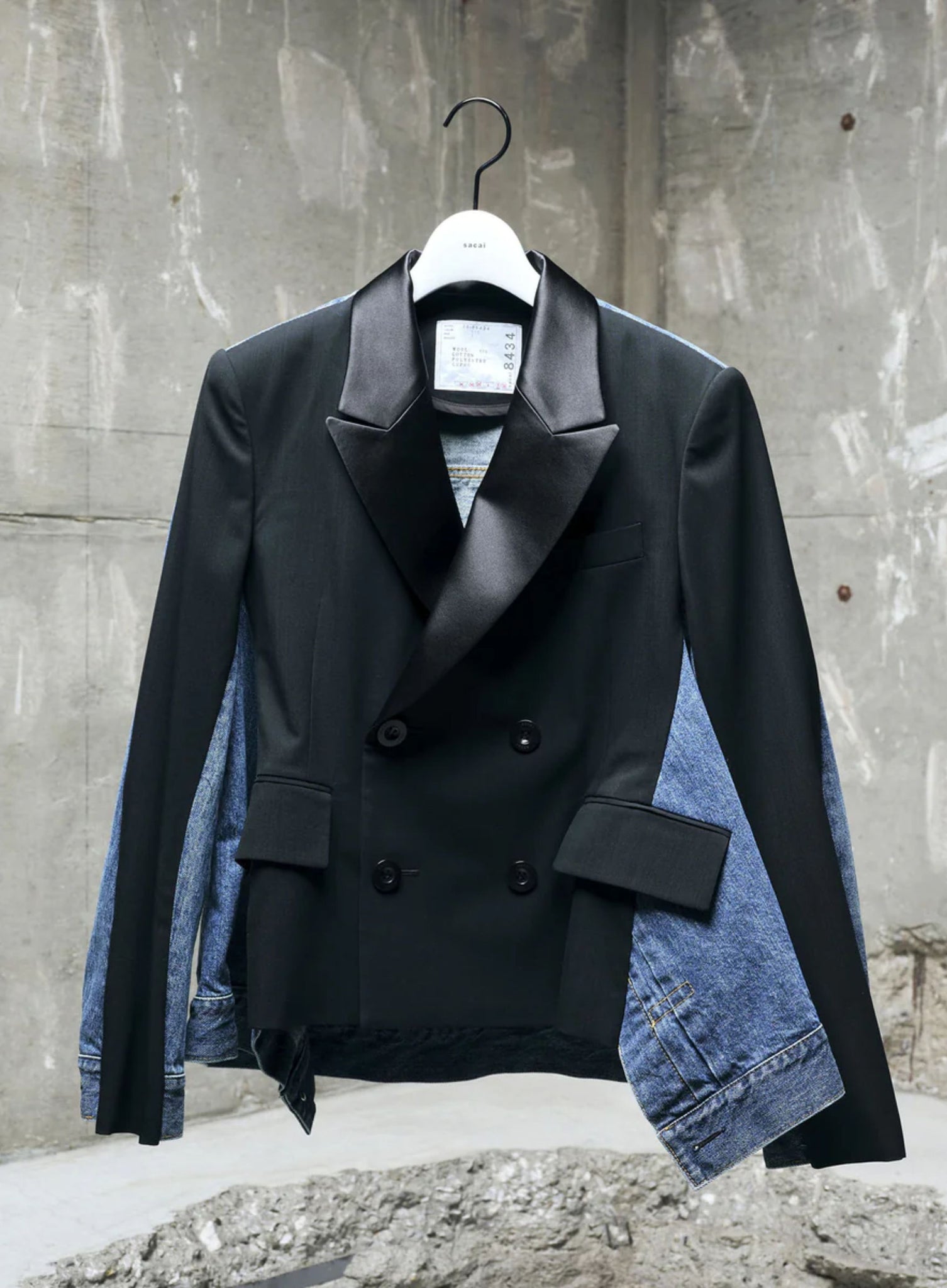 ジャケット・アウター Wool Suiting x Denim Jacket sacai SACAI | Wool Suiting x Denim Jacket – Joan Shepp