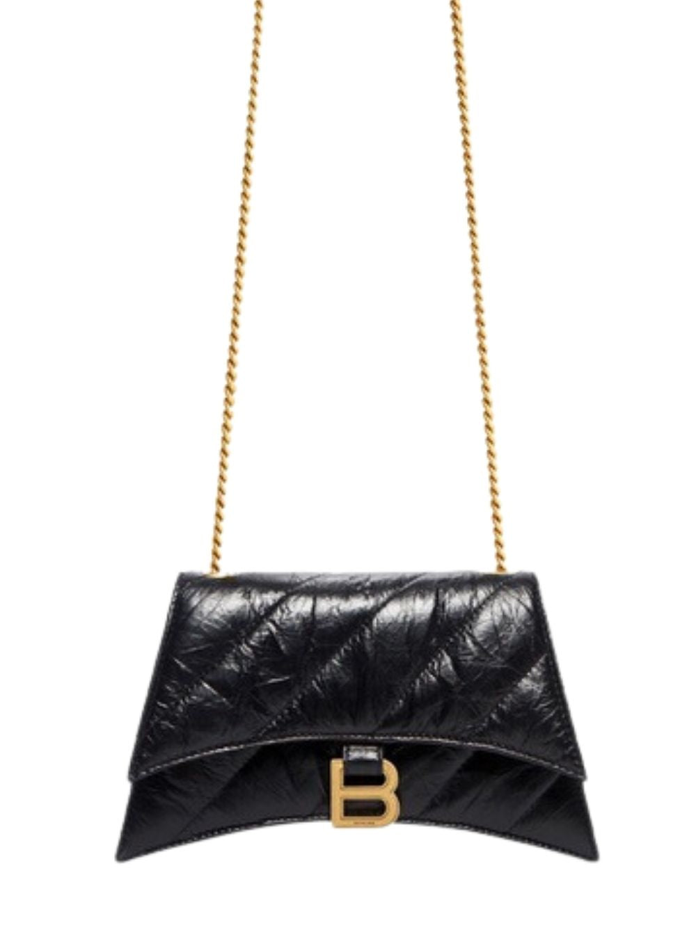 Crush Chain Bag L Quilted