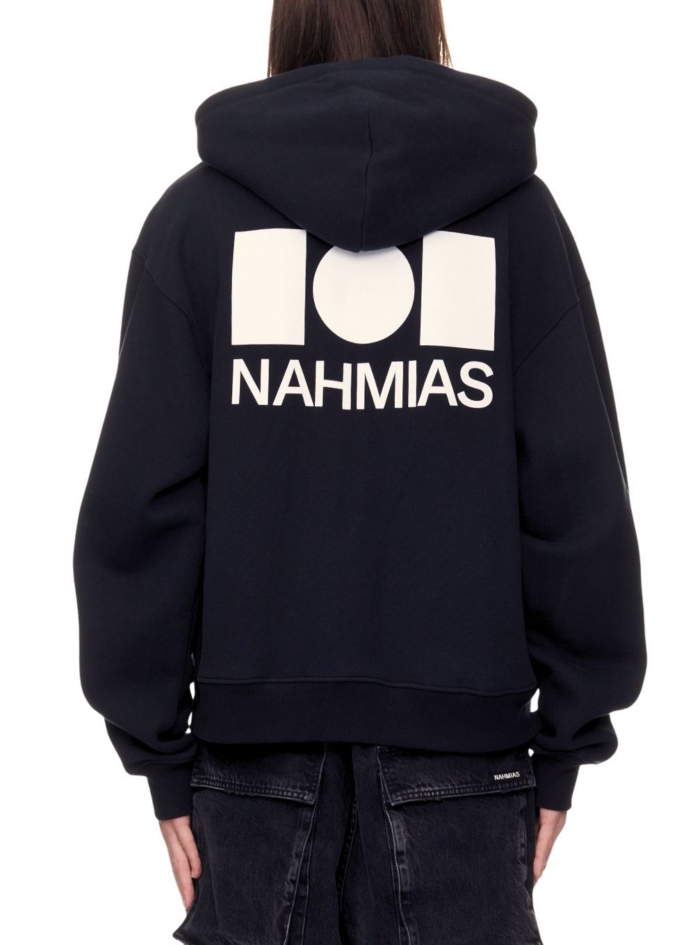 NAHMIAS | Logo Zip-Up Hoodie