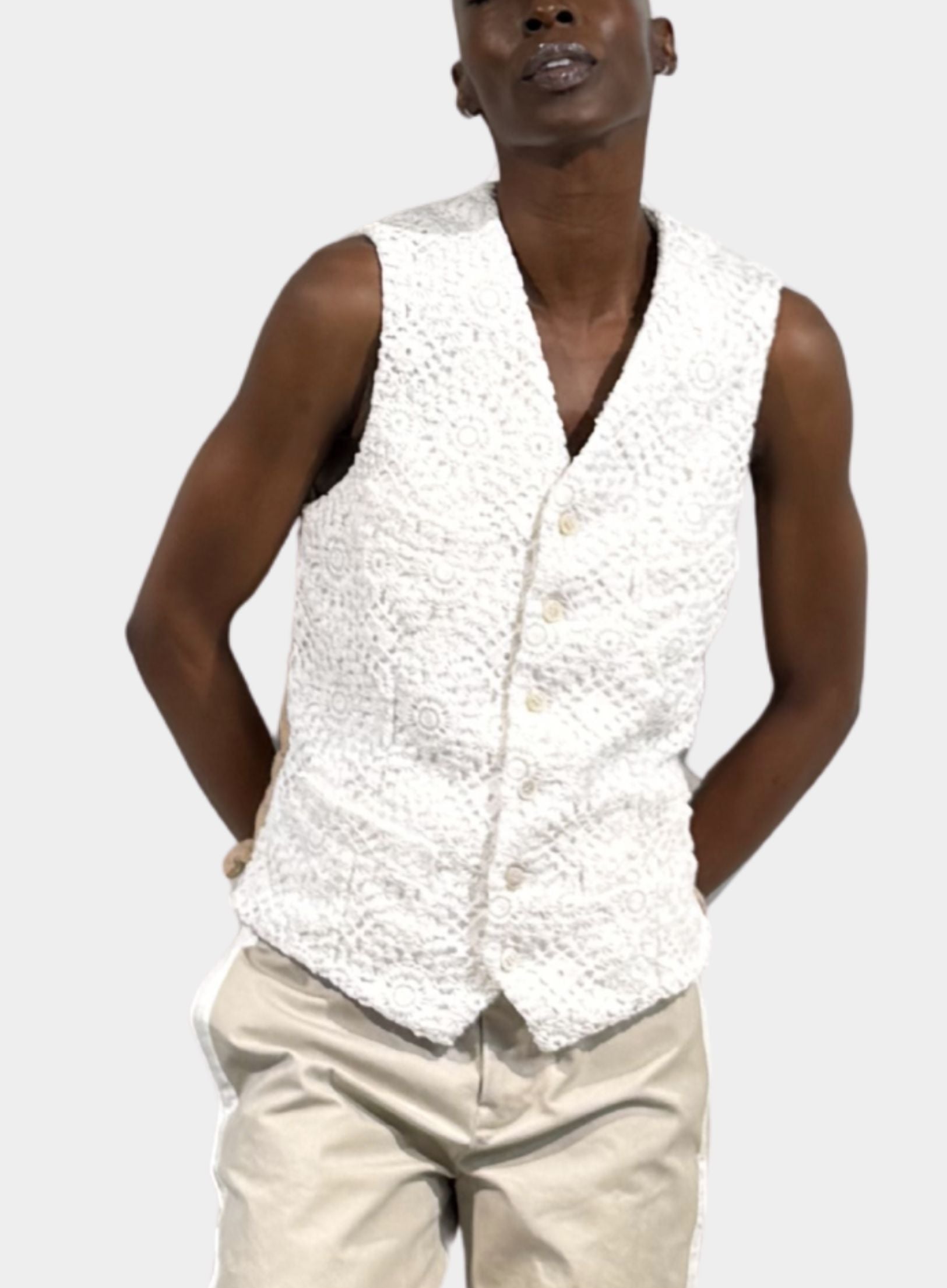 2枚SUNSPEL comme des garçons shirts vest COMME DES GARCONS | Lace Vest – Joan Shepp