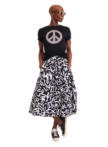 MOSCHINO JEANS | Studded Peace Tee