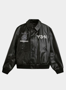 Y-3 x NEIGHBORHOOD | Y-3 x Neighborhood Leather Bomber Jacket