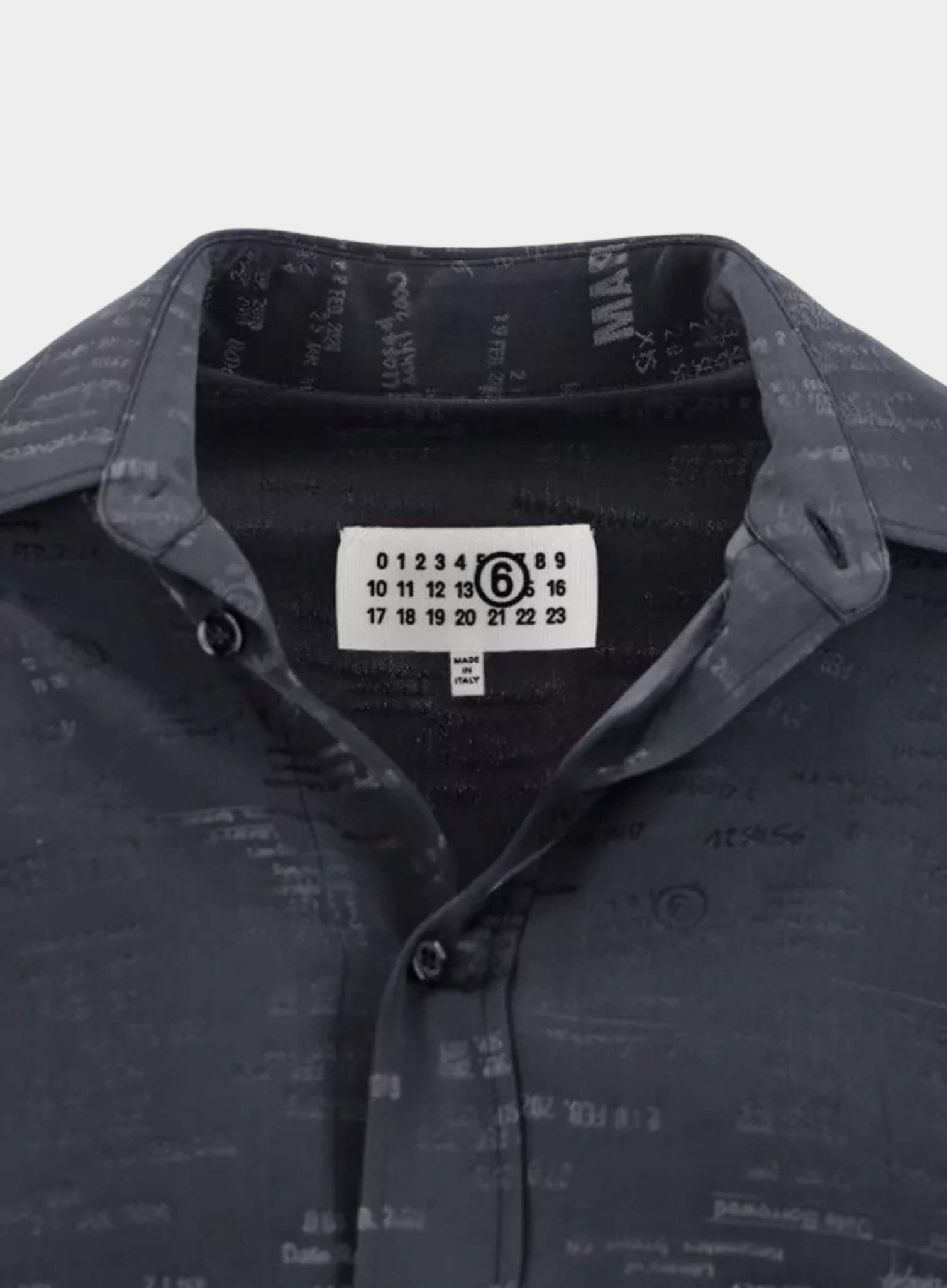 MM6 MAISON MARGIELA | Long Sleeve Jacquard Shirt – Joan Shepp