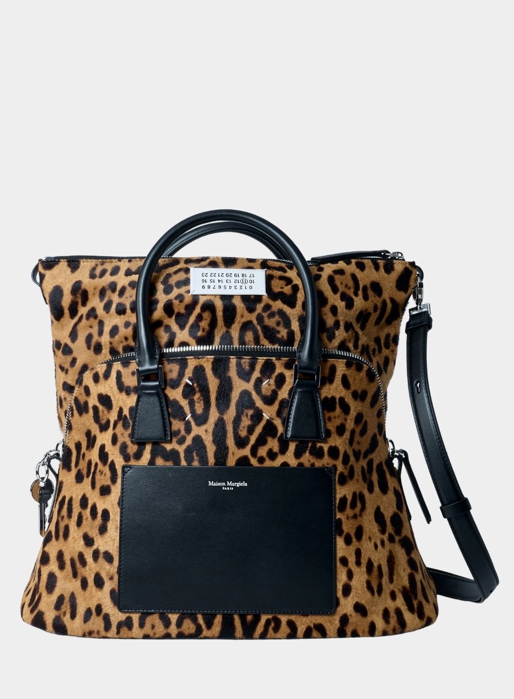 MAISON MARGIELA | Leopard 5AC Loved to Death Handbag