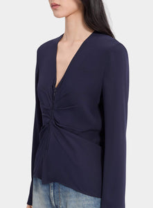 MM6 MAISON MARGIELA | Long Sleeve Zip Front Top – Joan Shepp