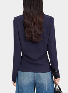 MM6 MAISON MARGIELA | Long Sleeve Zip Front Top – Joan Shepp