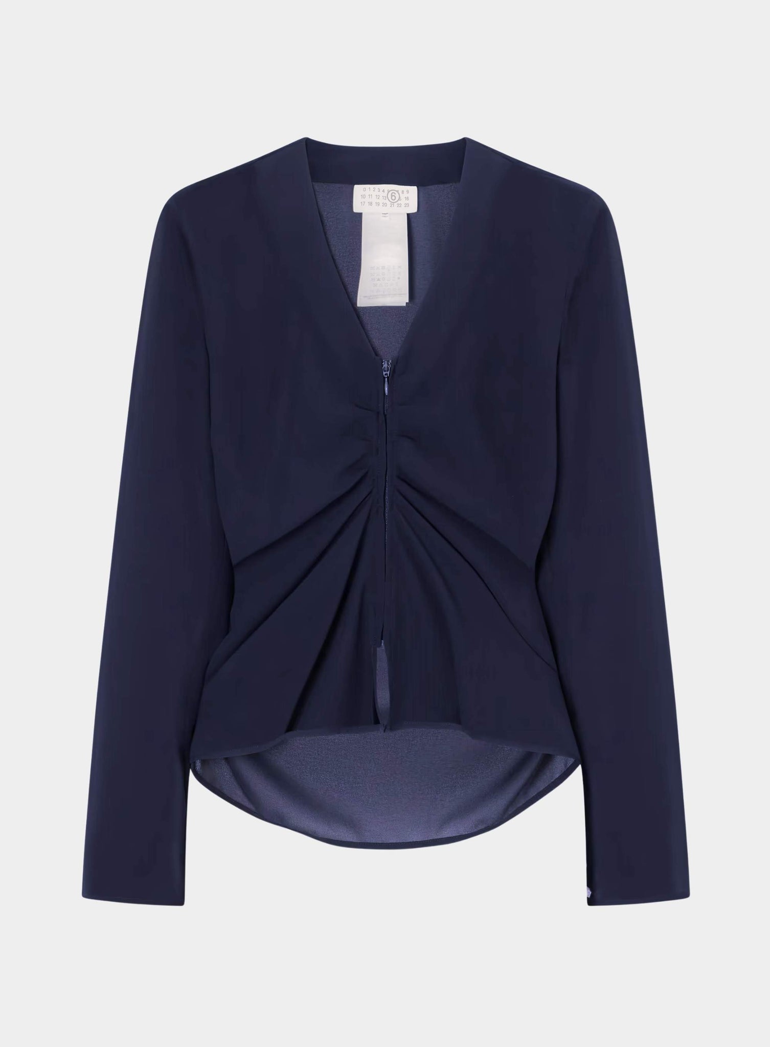 MM6 MAISON MARGIELA | Long Sleeve Zip Front Top – Joan Shepp