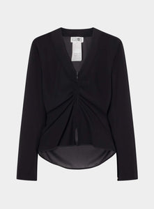 MM6 MAISON MARGIELA | Long Sleeve Zip Front Top – Joan Shepp