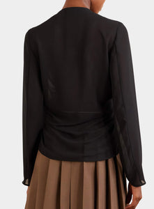 MM6 MAISON MARGIELA | Long Sleeve Zip Front Top – Joan Shepp