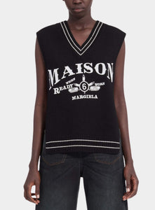 MM6 MAISON MARGIELA | Wool Stole Sweater Vest – Joan Shepp