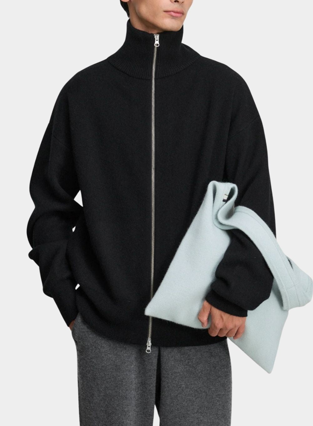 EXTREME CASHMERE | n°319 Zip Cardigan