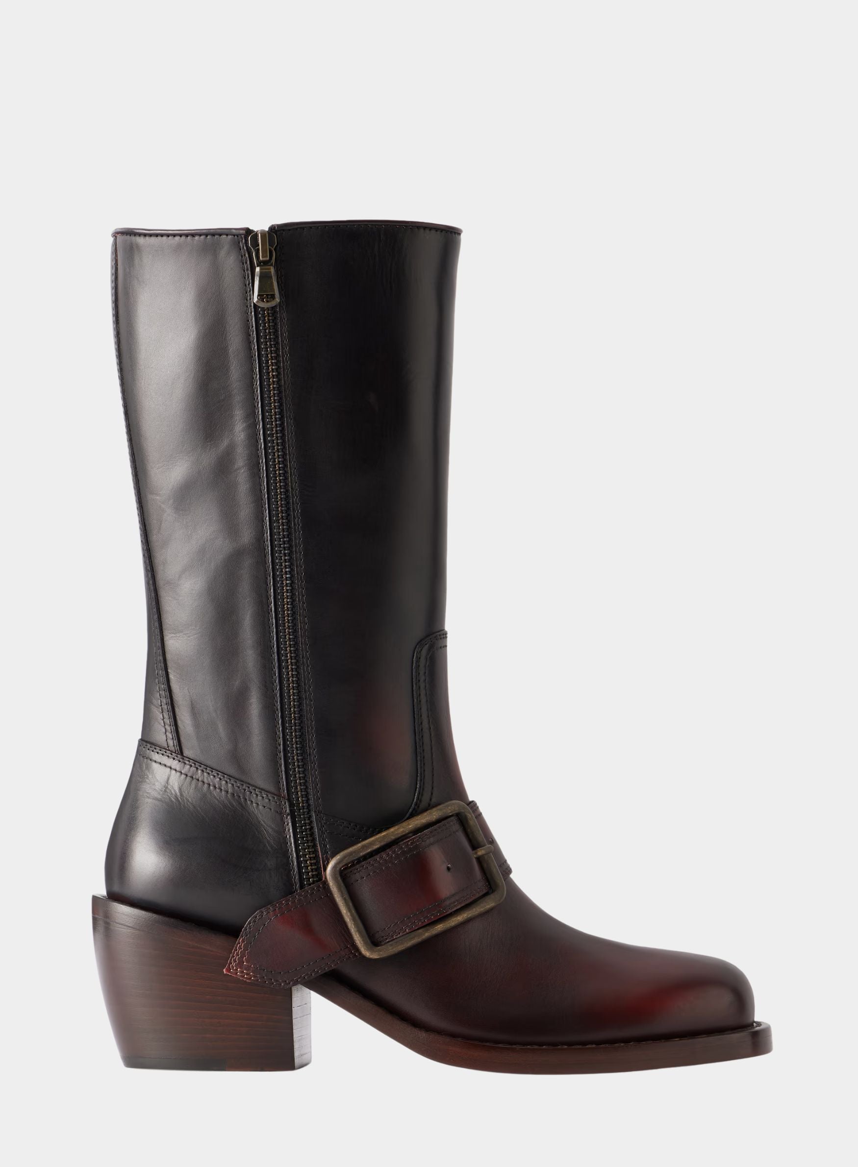 DRIES VAN NOTEN | Leather Biker Boots – Joan Shepp