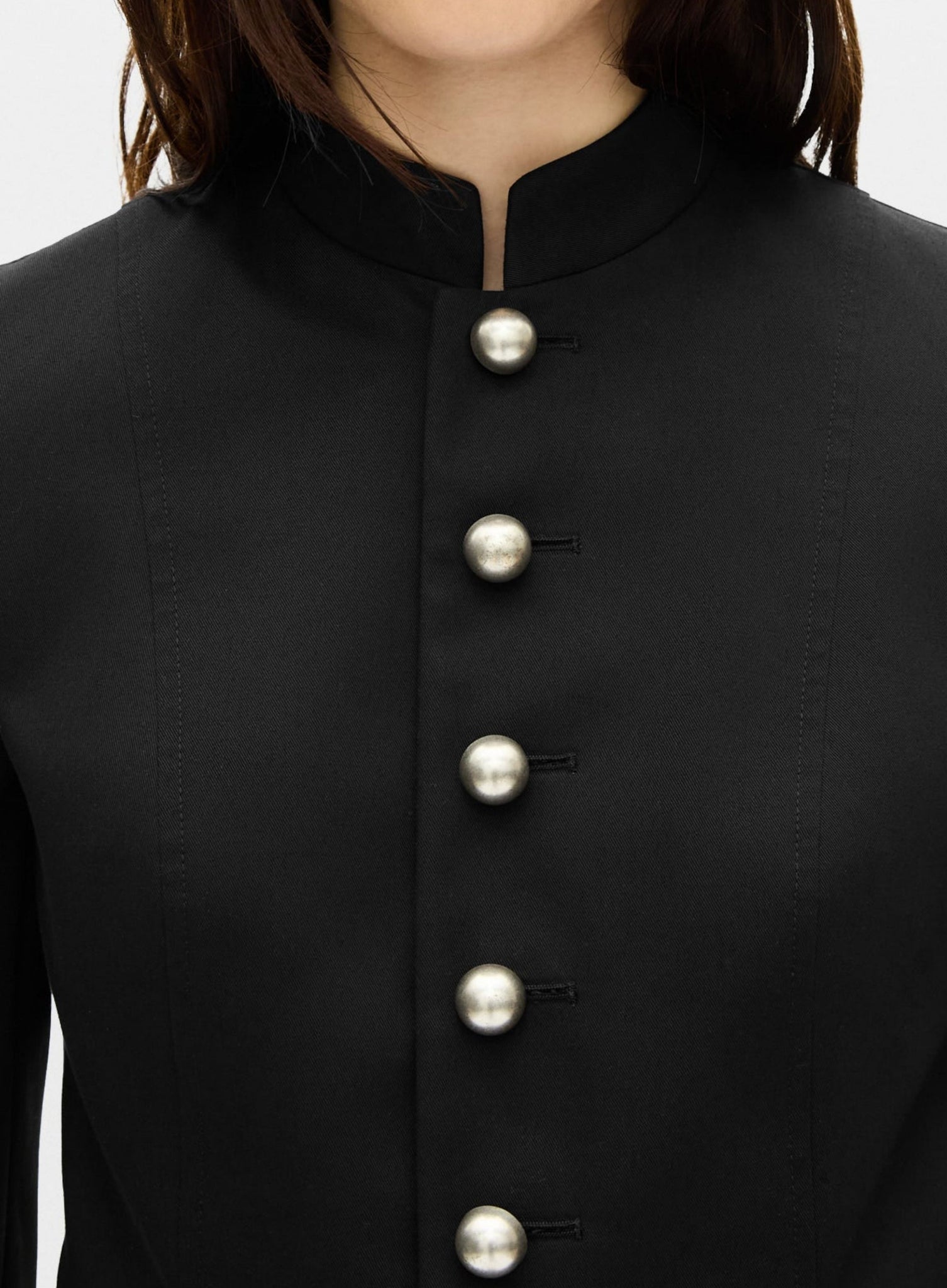 ANN DEMEULEMEESTER | Bab Stand Collar Blouson – Joan Shepp