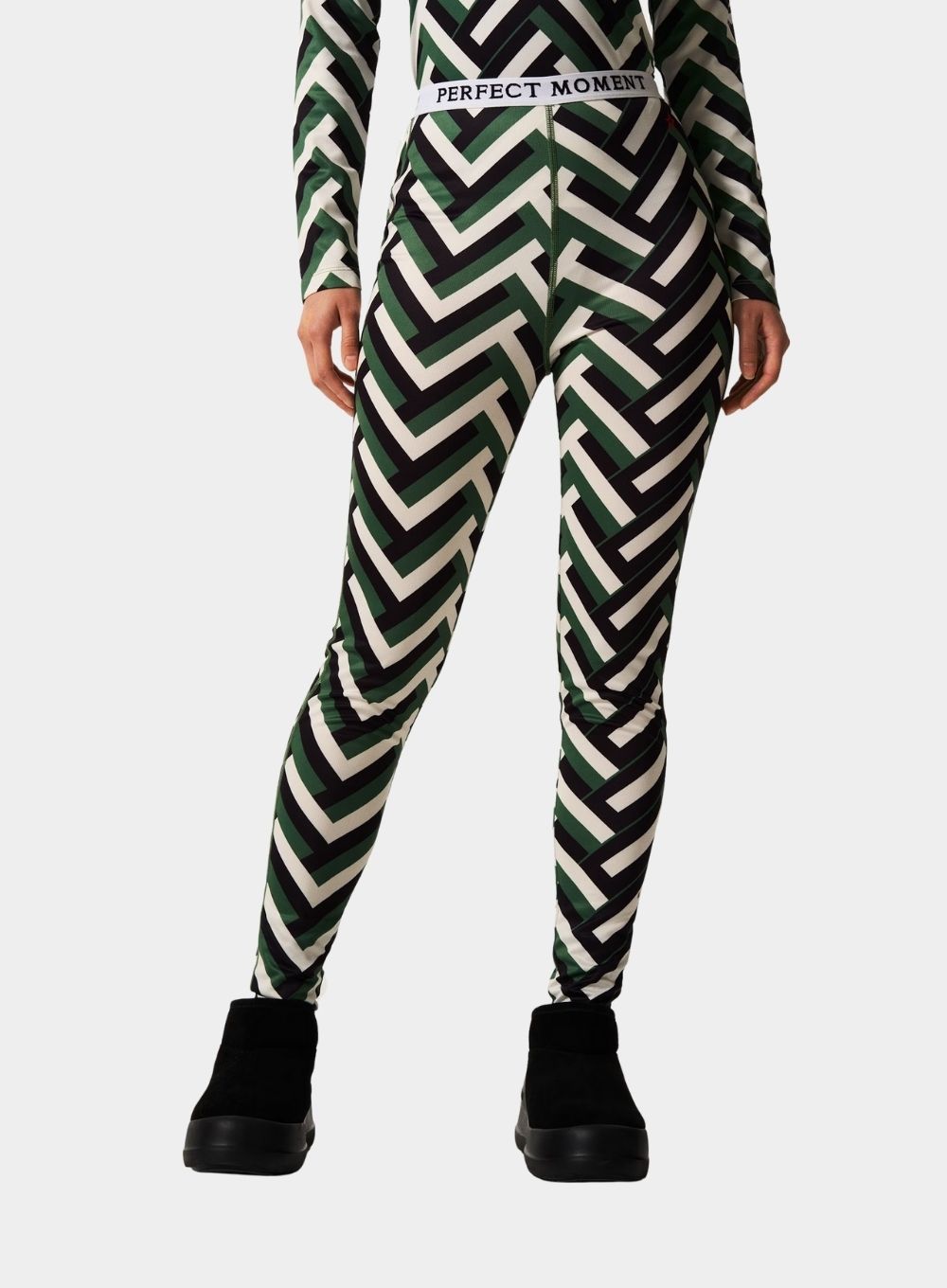 A PERFECT MOMENT | Printed Base Layer Leggings