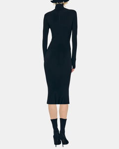 NORMA KAMALI | Long Sleeve Turtleneck Dress  Joan Shepp