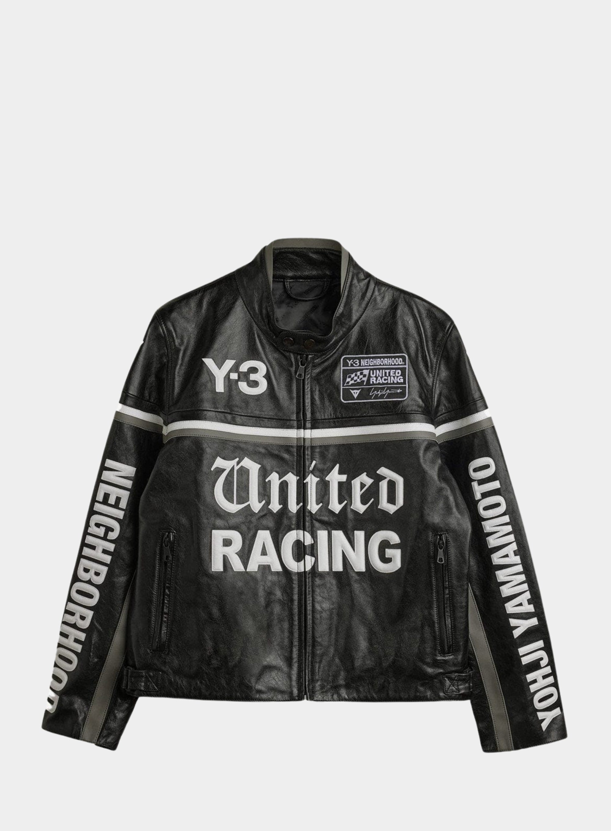 NEIGHBORHOOD × yohji yamamoto × Y-3 レザー Y-3 x NEIGHBORHOOD | Y-3 x Neighborhood Leather Racer Jacket