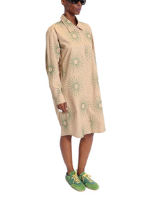 DRIES VAN NOTEN | Egyptian Cotton Embroidered Shirt Dress
