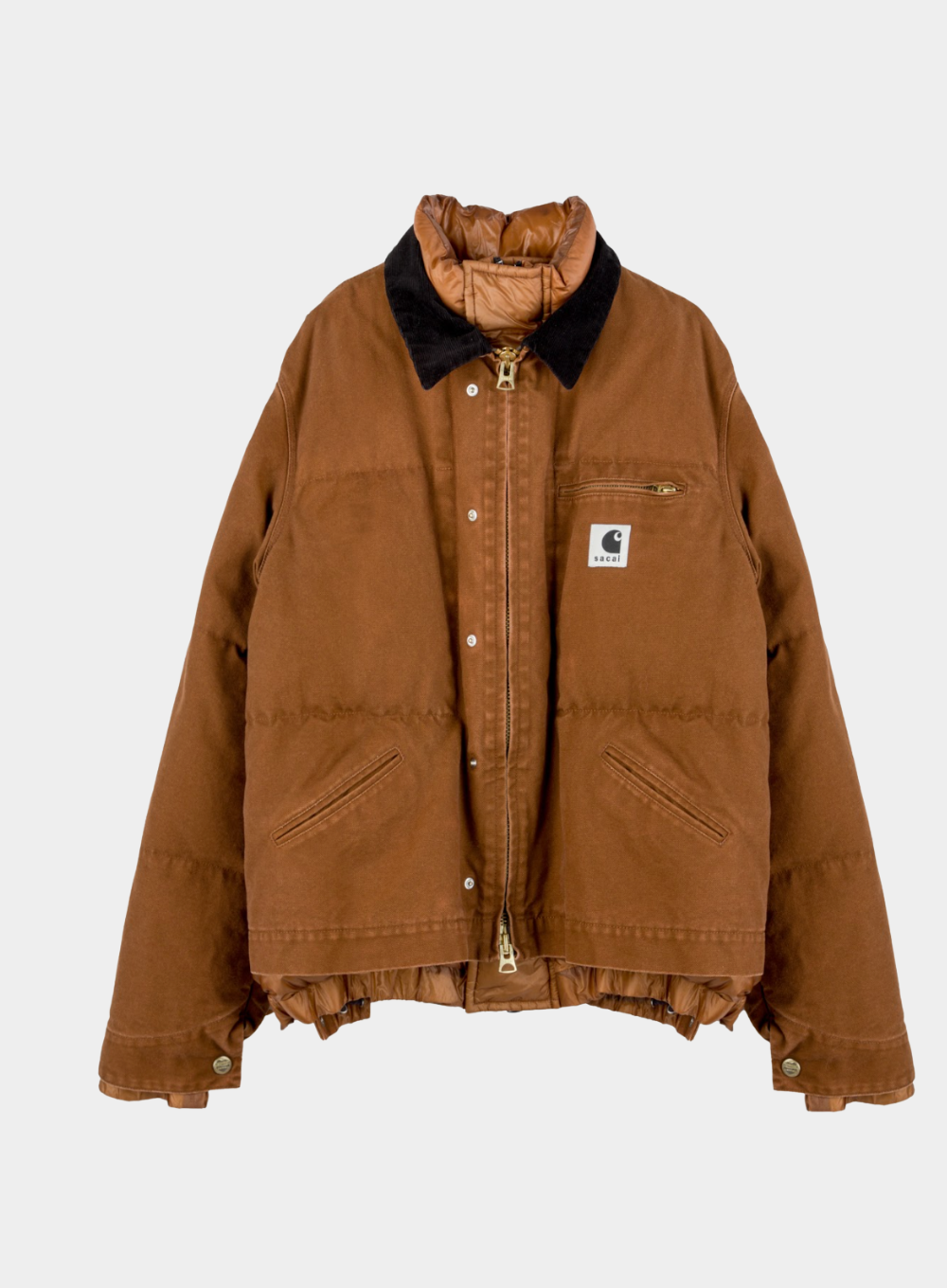 SACAI | Dark Beige Carhartt Wip Washed Duck Puffer Jacket – Joan Shepp SACAI | Dark Beige Carhartt Wip Washed Duck Puffer Jacket – Joan Shepp