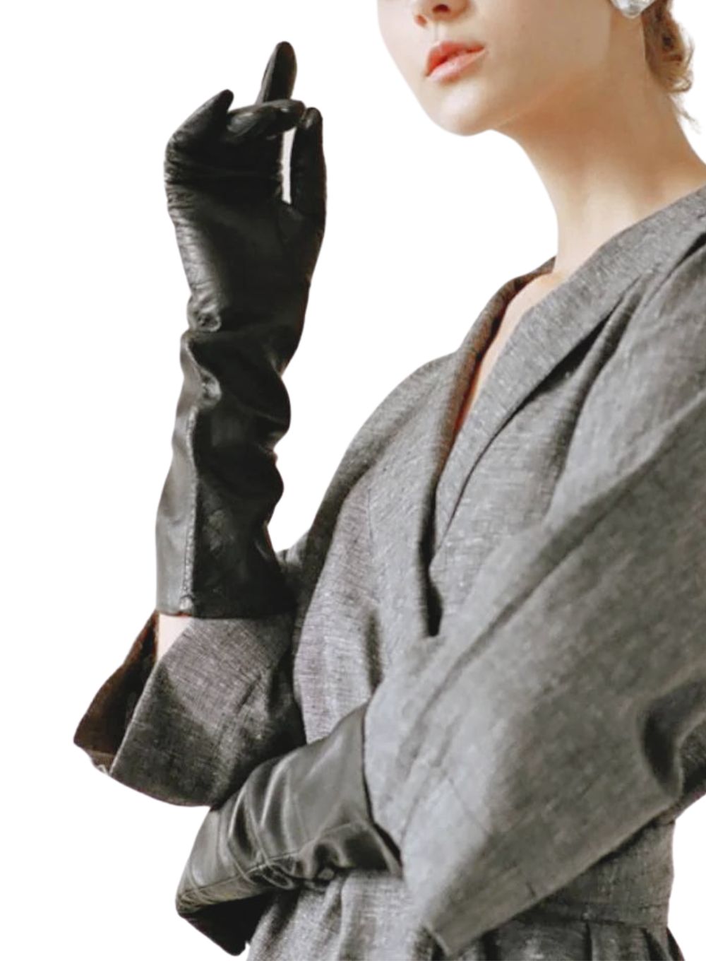 CAROLINA AMATO | Leather Elbow-Length Gloves