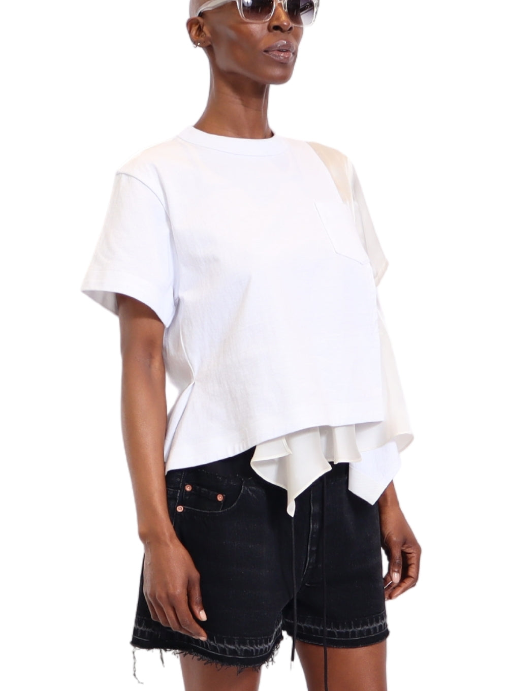 SACAI | Cotton Jersey T-Shirt