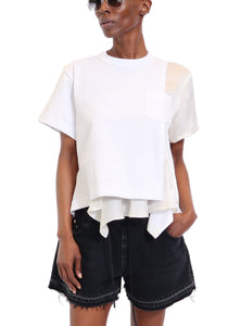 SACAI | Cotton Jersey T-Shirt