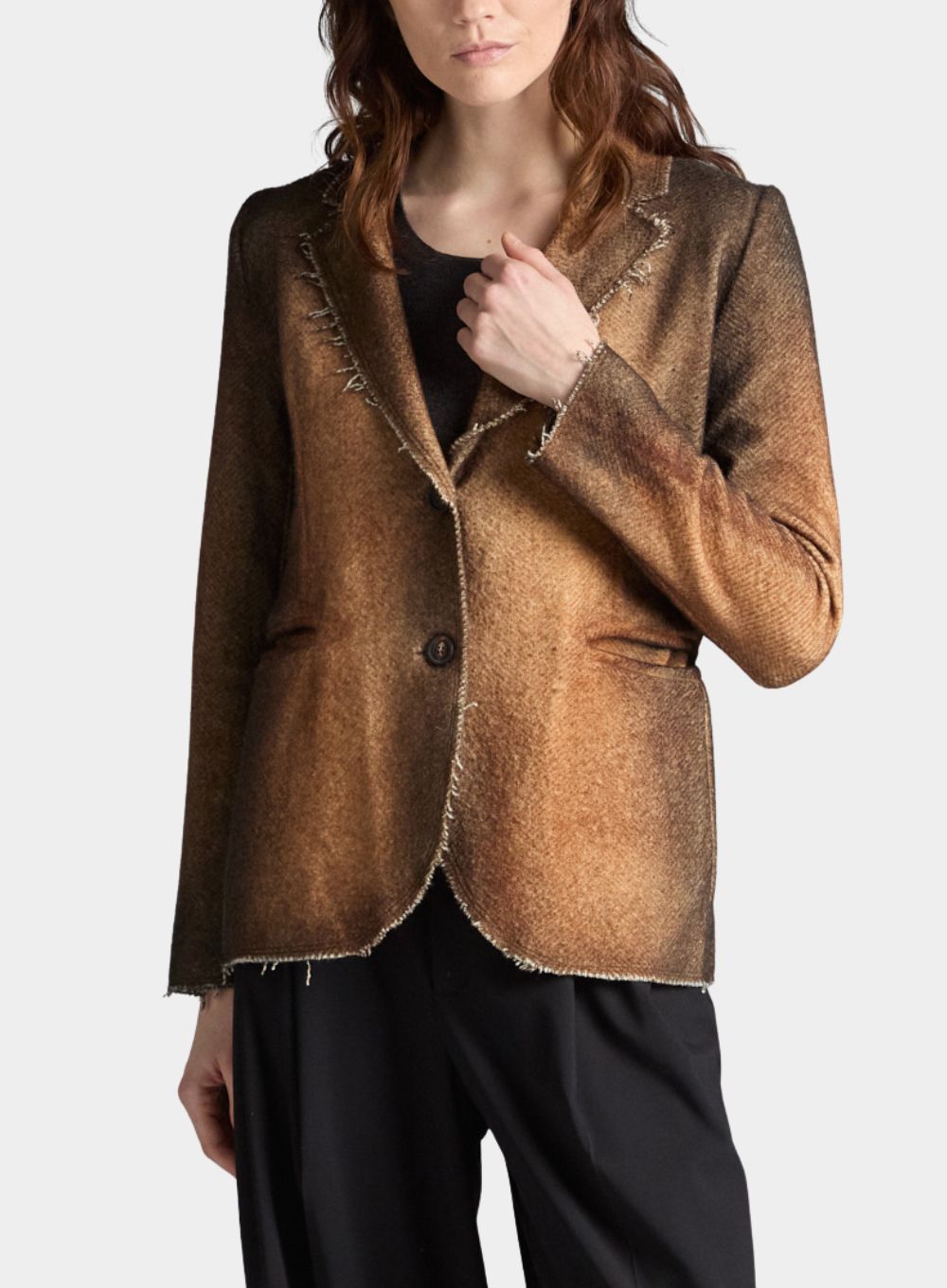 AVANT TOI | Herringbone Rever Jacket With Shadow