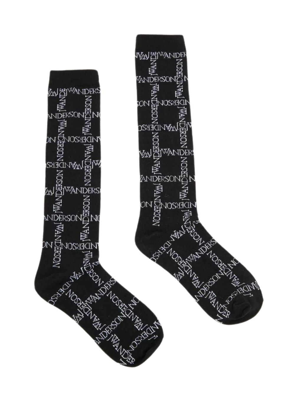 J.W. ANDERSON | Logo Grid Tall Socks